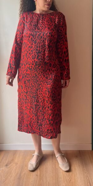 שמלה מנומרת ZARA