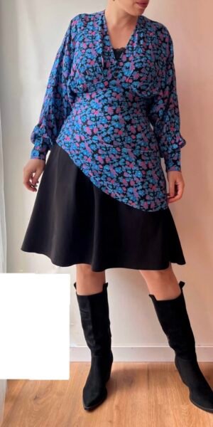 חולצה/טוניקה פרחונית Pull&Bear S
