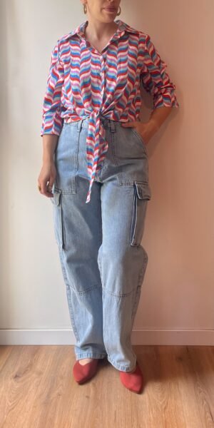 מכנס ג׳ינס Pull&Bear Baggy 42
